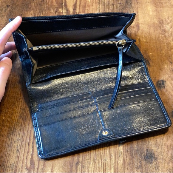 Authentic Chloe Canvas and Leather Long Wallet - Picture 9 of 16